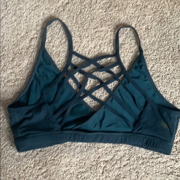 Emerald Lindy Yoga Bra - Picture 2 of 4